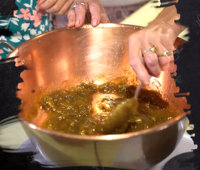 Confitura de rubarba